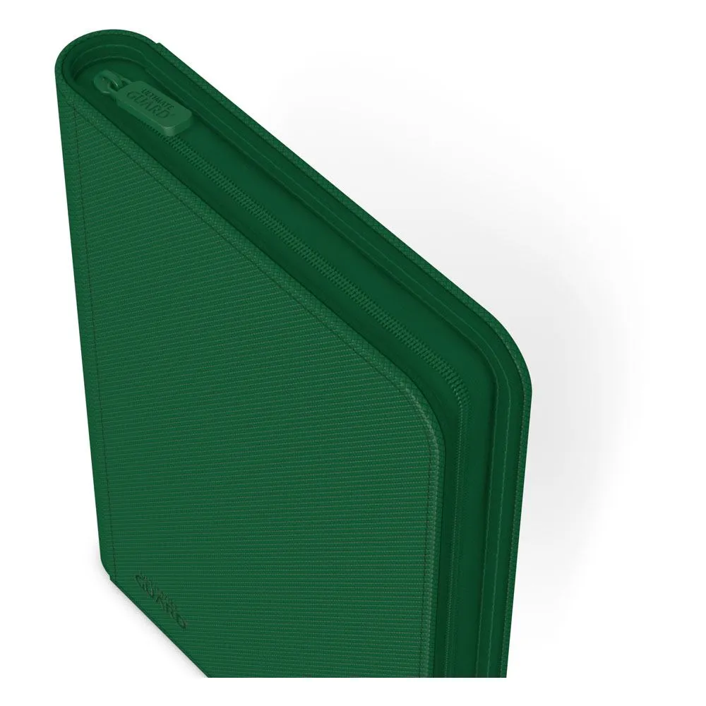 Ultimate Guard Zipfolio (160 double-sleeved cards) 8-Pocket 70 x 97 mm Xenoskin - Green